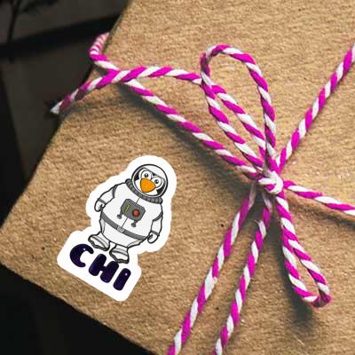 Chi Sticker Astronaut Image