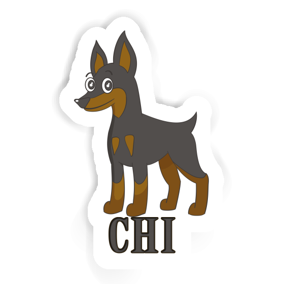 Sticker Pinscher Chi Laptop Image