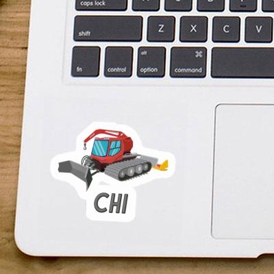 Chi Sticker Snow Groomer Notebook Image