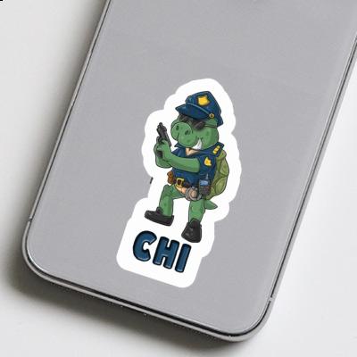 Chi Sticker Police Officer Gift package Image