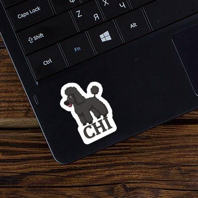 Sticker Poodle Chi Laptop Image