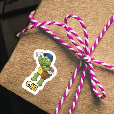 Sticker Postman Chi Gift package Image