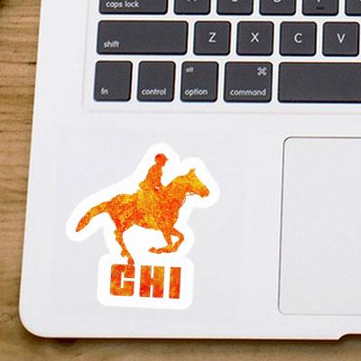 Horse Rider Sticker Chi Gift package Image