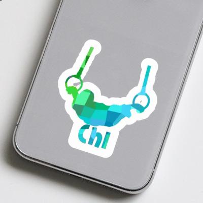 Sticker Chi Ring gymnast Gift package Image