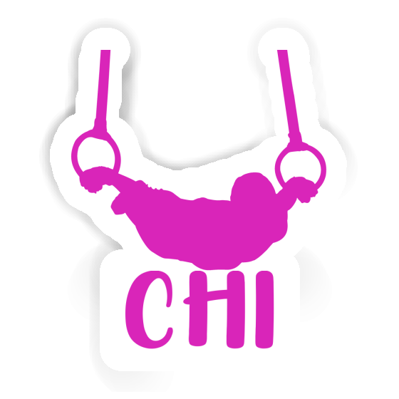 Sticker Ring gymnast Chi Laptop Image