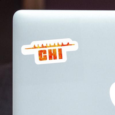 Sticker Rowboat Chi Image