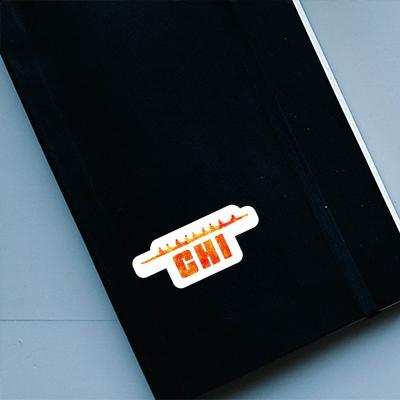 Sticker Rowboat Chi Laptop Image