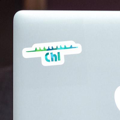 Sticker Chi Rowboat Image