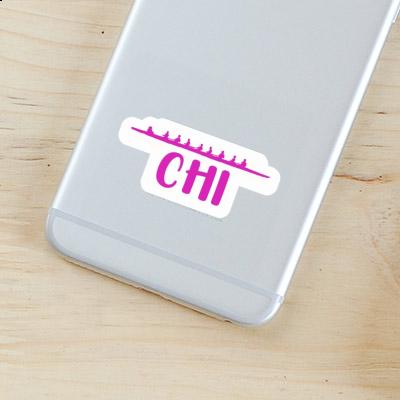 Chi Sticker Rowboat Image