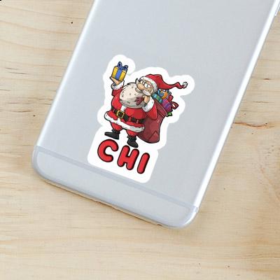 Weihnachtsmann Sticker Chi Gift package Image