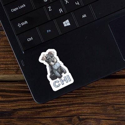 Autocollant Chi Schnauzer Laptop Image