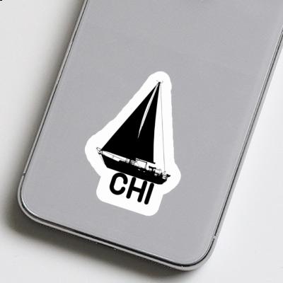 Chi Sticker Sailboat Gift package Image