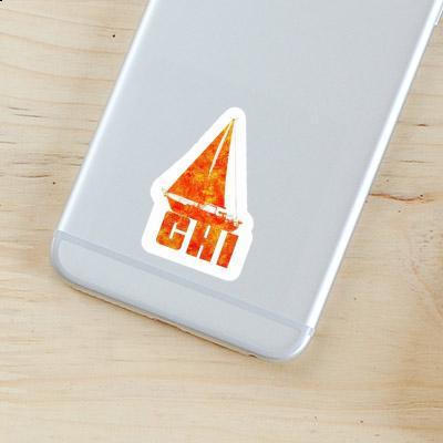 Chi Sticker Sailboat Gift package Image