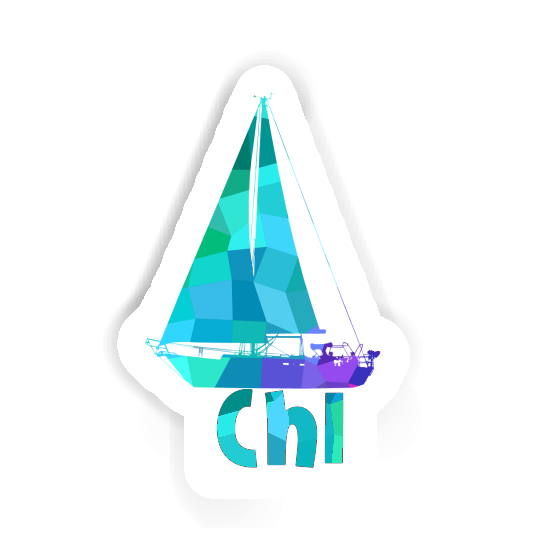 Sailboat Sticker Chi Gift package Image