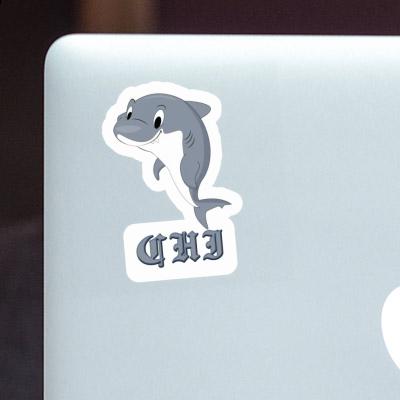 Sticker Chi Hai Laptop Image