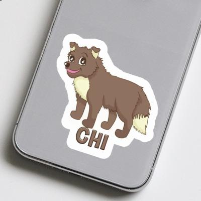 Chi Autocollant Chien de berger Gift package Image