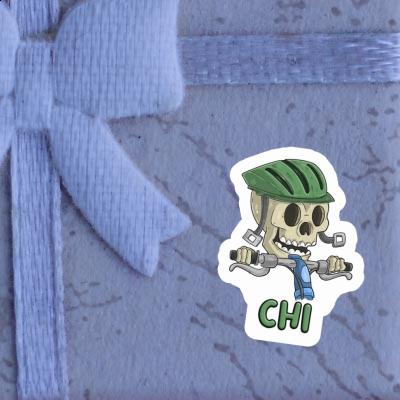 Chi Sticker Biker Image