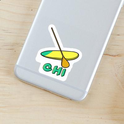 Chi Sticker Stand Up Paddle Notebook Image