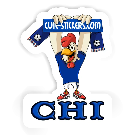 Sticker Rooster Chi Laptop Image