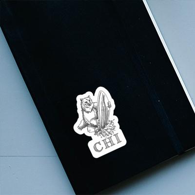 Chi Sticker Surfer Notebook Image