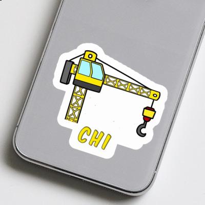 Grue Autocollant Chi Notebook Image