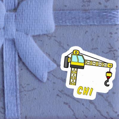 Chi Sticker Tower Crane Gift package Image