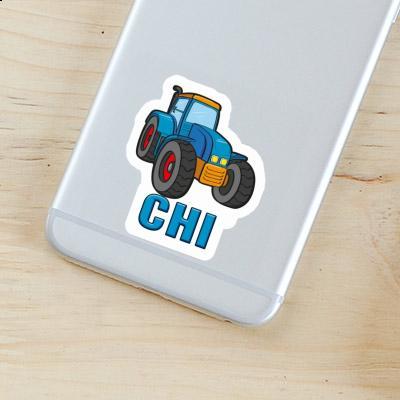 Tracteur Autocollant Chi Laptop Image