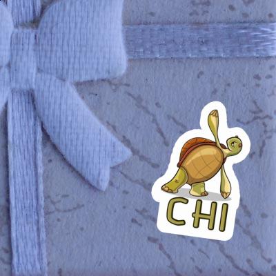 Chi Sticker Yoga-Schildkröte Laptop Image