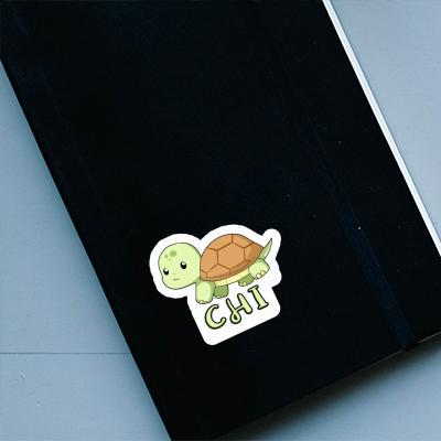 Sticker Chi Turtle Laptop Image