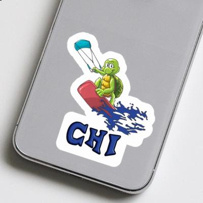 Sticker Kitesurfer Chi Notebook Image