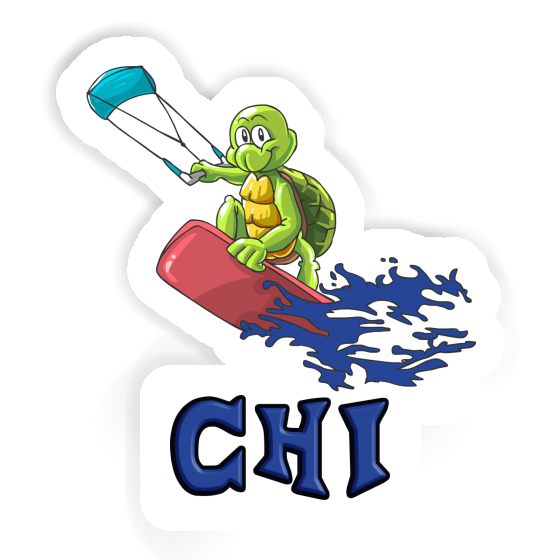 Sticker Kitesurfer Chi Gift package Image