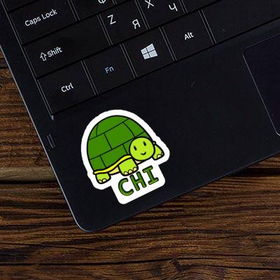 Sticker Schildkröte Chi Laptop Image