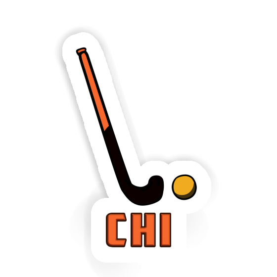 Sticker Chi Floorball Stick Notebook Image