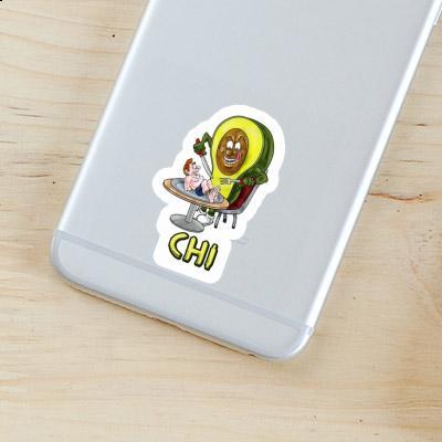 Chi Sticker Avocado Image