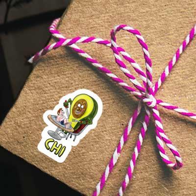 Chi Sticker Avocado Gift package Image