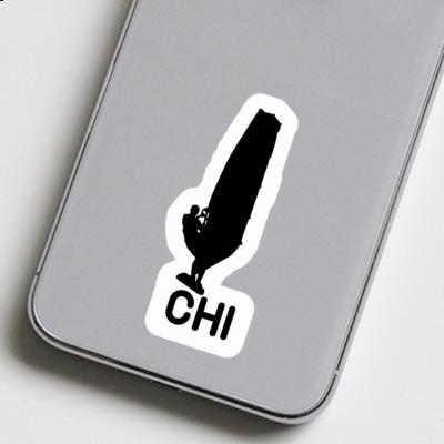 Sticker Chi Windsurfer Notebook Image