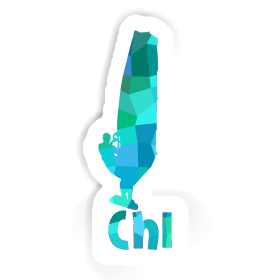 Chi Sticker Windsurfer Image