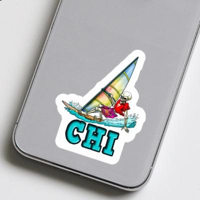 Surfeur Autocollant Chi Laptop Image