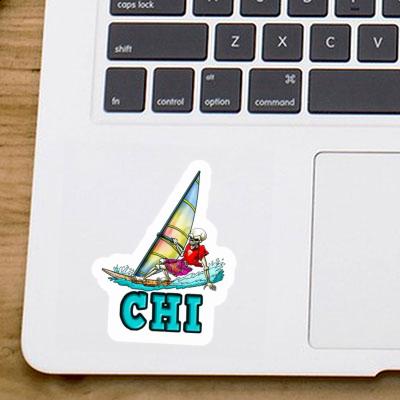 Chi Sticker Surfer Laptop Image