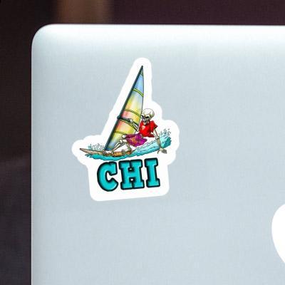 Sticker Chi Surfer Image