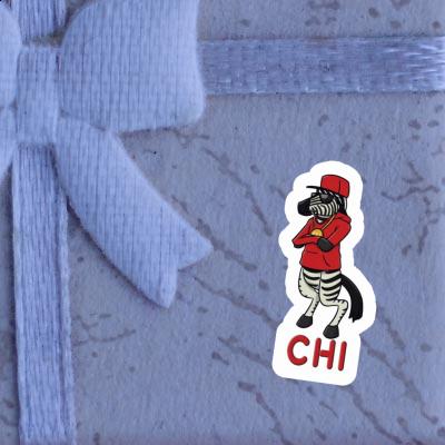 Sticker Zebra Chi Gift package Image