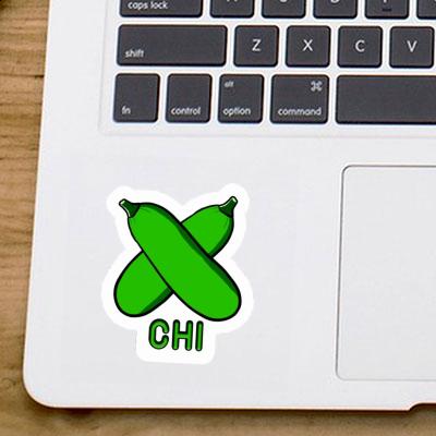 Chi Sticker Zucchini Laptop Image