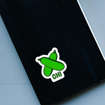 Chi Sticker Zucchini Notebook Image