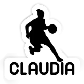 Sticker Claudia Basketball Player Image