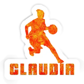 Sticker Basketball Player Claudia Image