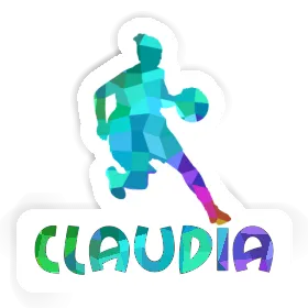 Sticker Claudia Basketball Player Image