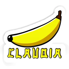 Claudia Sticker Banana Image