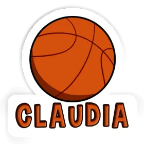 Sticker Claudia Basketball Image