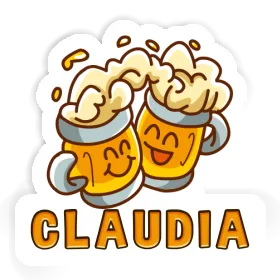 Beer Sticker Claudia Image