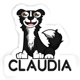 Claudia Sticker Collie Image